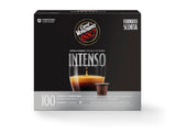Caffè Vergnano 1882 - Èspresso Kompostierbare Kaffeekapseln , Compatible con Nespresso, Intenso (Intenso) - Packung Enthält 100 Kapseln