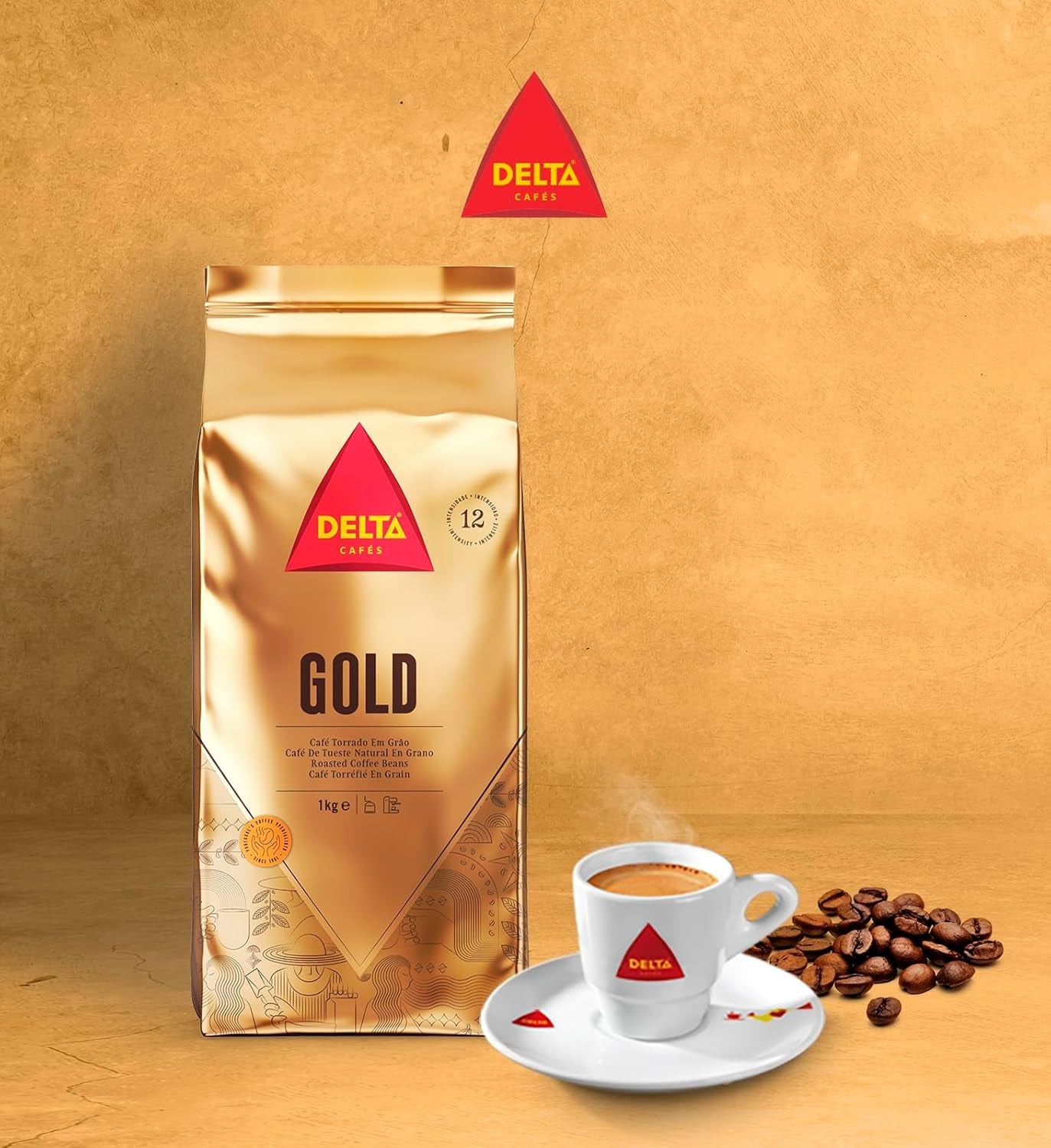 Café en grano Delta GOLD (1kg)
