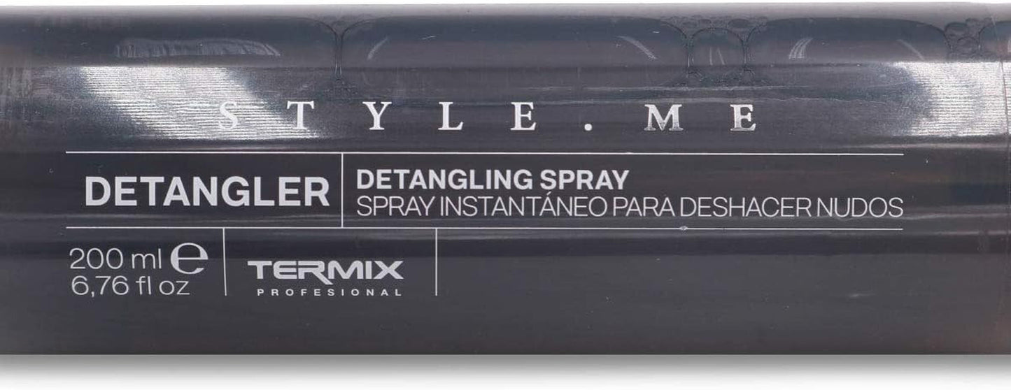 Style.Me spray desenredante Producto para desenredar el cabello. Producto desenredante instantáneo de Termix. Fórmula enriquecida con aceite de ricino. Tamaño: 200 ml. Naty Shop productos para desenredar el cabello