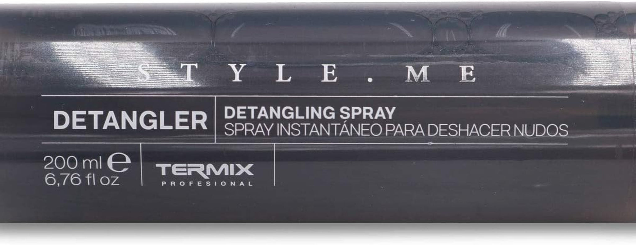 Style.Me spray desenredante Producto para desenredar el cabello. Producto desenredante instantáneo de Termix. Fórmula enriquecida con aceite de ricino. Tamaño: 200 ml. Naty Shop productos para desenredar el cabello