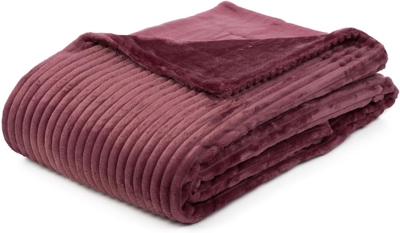 Gözze - Manta cómoda y suave con aspecto de pana, 1620 g/unid, 150 x 200 cm - canela Camas y mantas Besuche den Gözze-Store Berries
