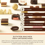 Venchi - Cremini 1878 - Chocolate de tres capas con gianduja con leche y pasta de almendras, "Avellanas Piamontesas IGP", 1 kg, sin gluten, sin colorantes y sin conservantes