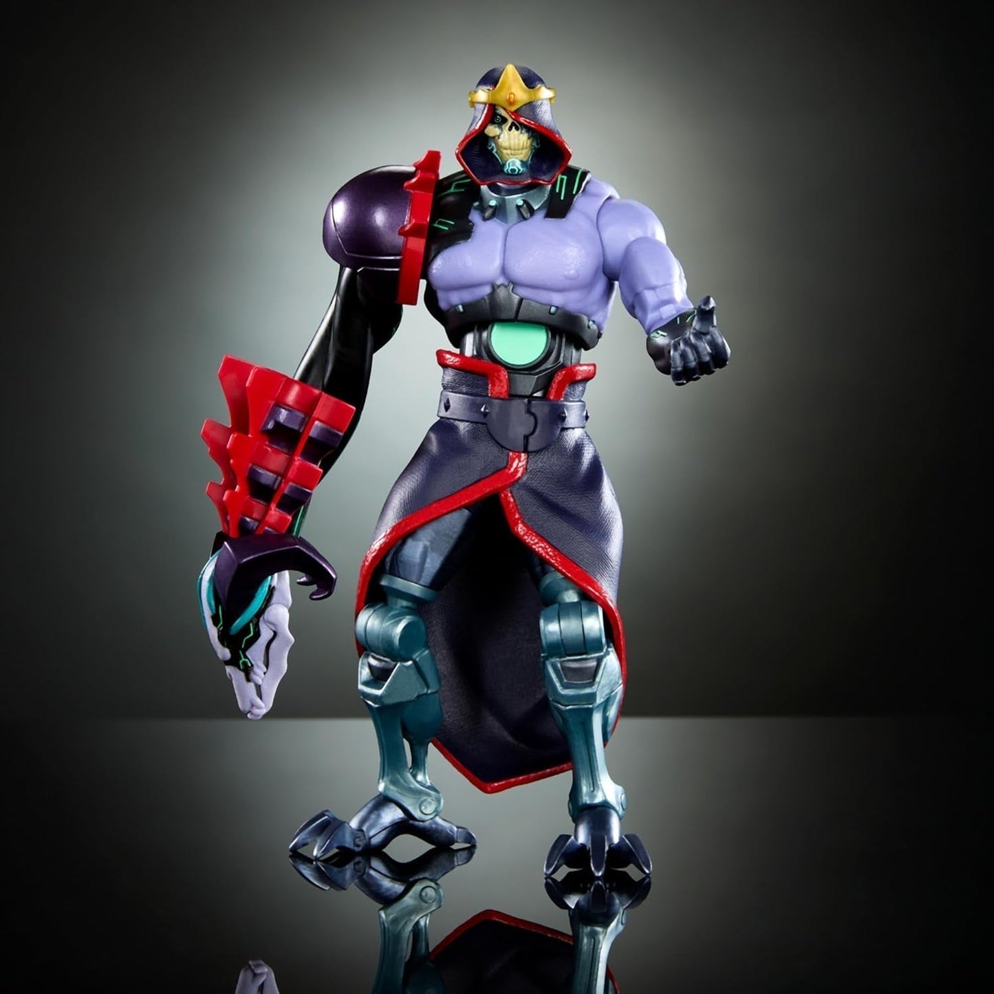 Masters of the Universe: Revolution Masterverse Skeletor Figura de acción Figura coleccionable con 30 puntos de movimiento y brazo robótico móvil Motu Toy HYC46 Figuras de acción Naty Shop