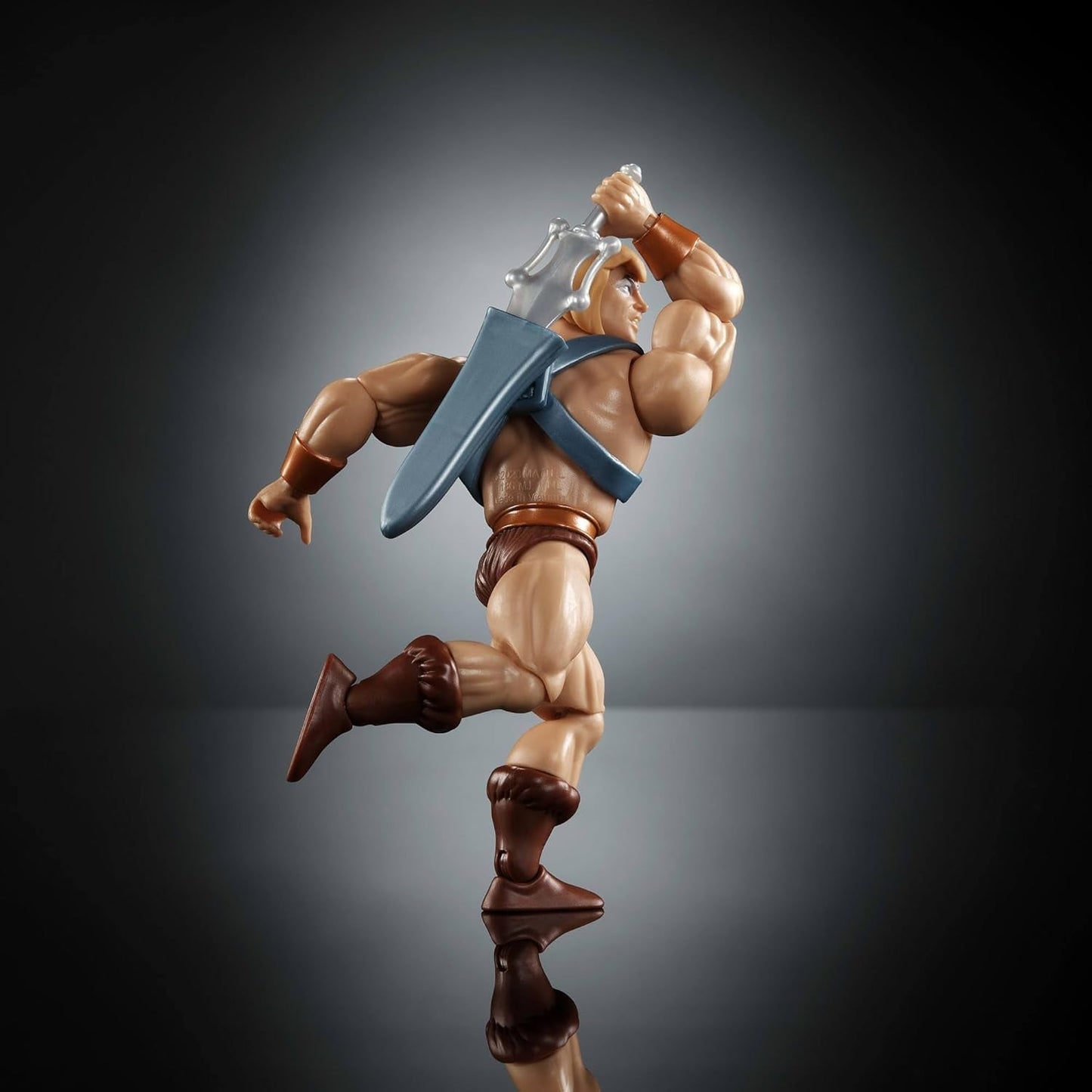 Figura de acción de Masters of the Universe Origins Faker de la colección de dibujos animados, de unos 14 cm de altura, duplicado de He-Man de la serie de televisión de los años 80, diseño detallado y 16 puntos de movimiento, JBM82 Figuras de acción Naty Shop