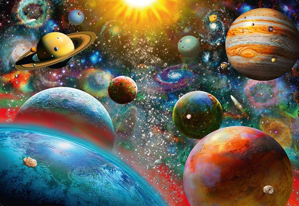 Ravensburger Puzzle 19858 - Planetas - Puzzle de 1000 piezas para adultos y niños a partir de 14 años, puzzle con motivos espaciales Puzzle Naty Shop Nuevo diseño