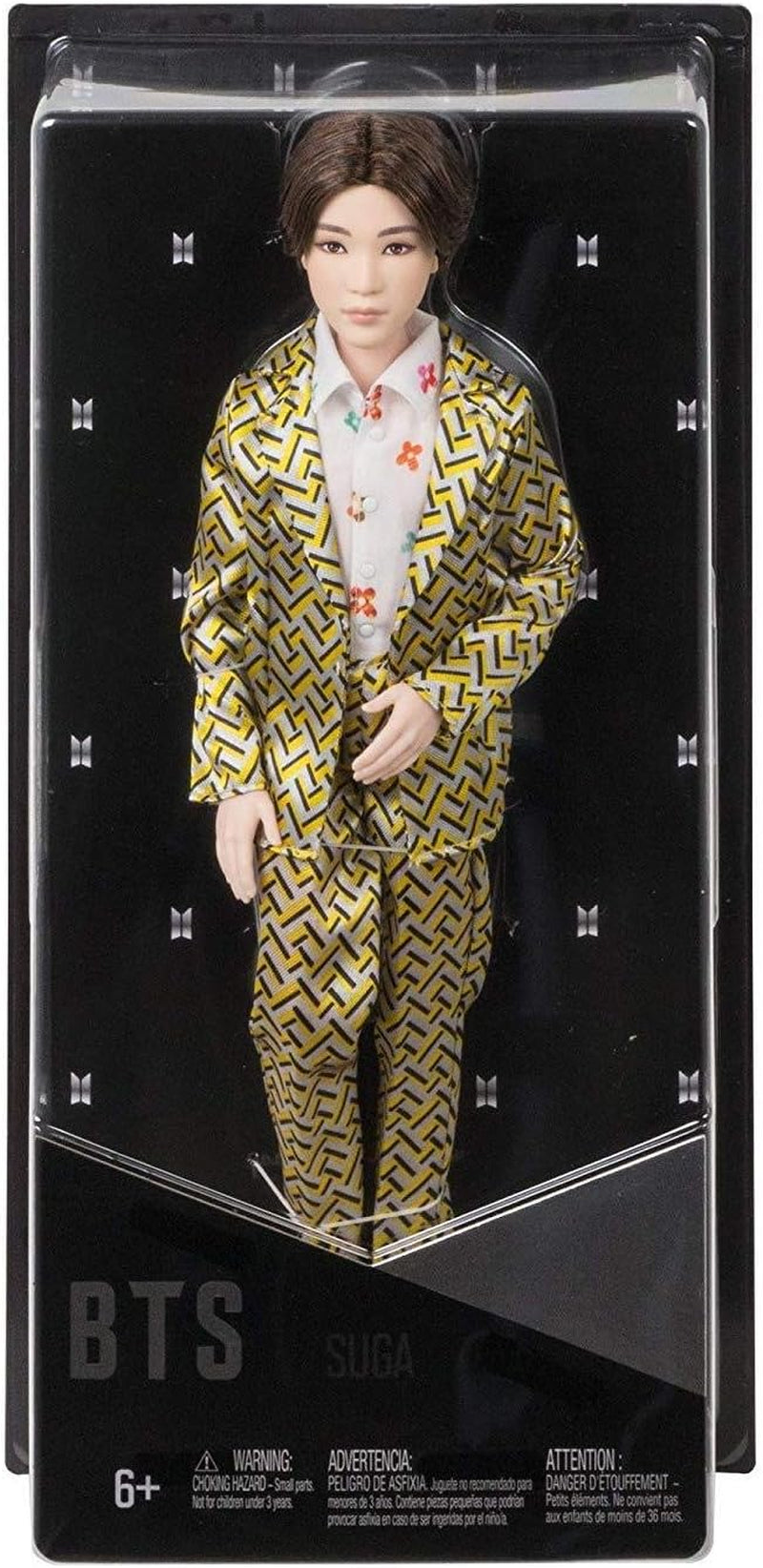 Mattel GKC92 - Figura de acción BTS Idol Suga, juguete coleccionable K-Pop Merch, multicolor