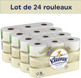 KLEENEX Dermo Douceur 4230420 Papel higiénico, 24 rollos (4 X 6 rollos) blanco, 24 Unité (Lote de 6)