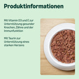 Amazon Comida húmeda para gatos sin cereales Manchas de pollo enlatadas 12 x 400 g