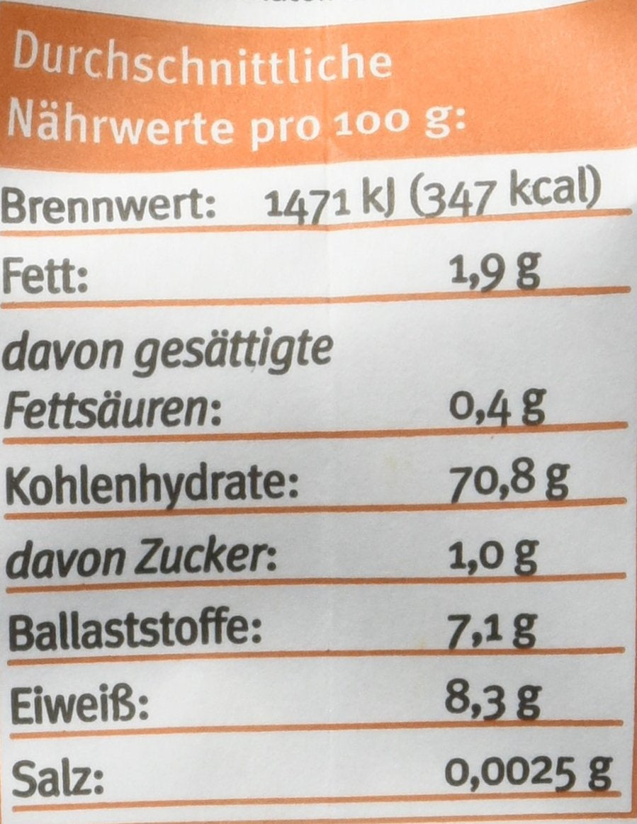 Bulgur de trigo sarraceno orgánico, paquete de 6 (6 x 500 g)