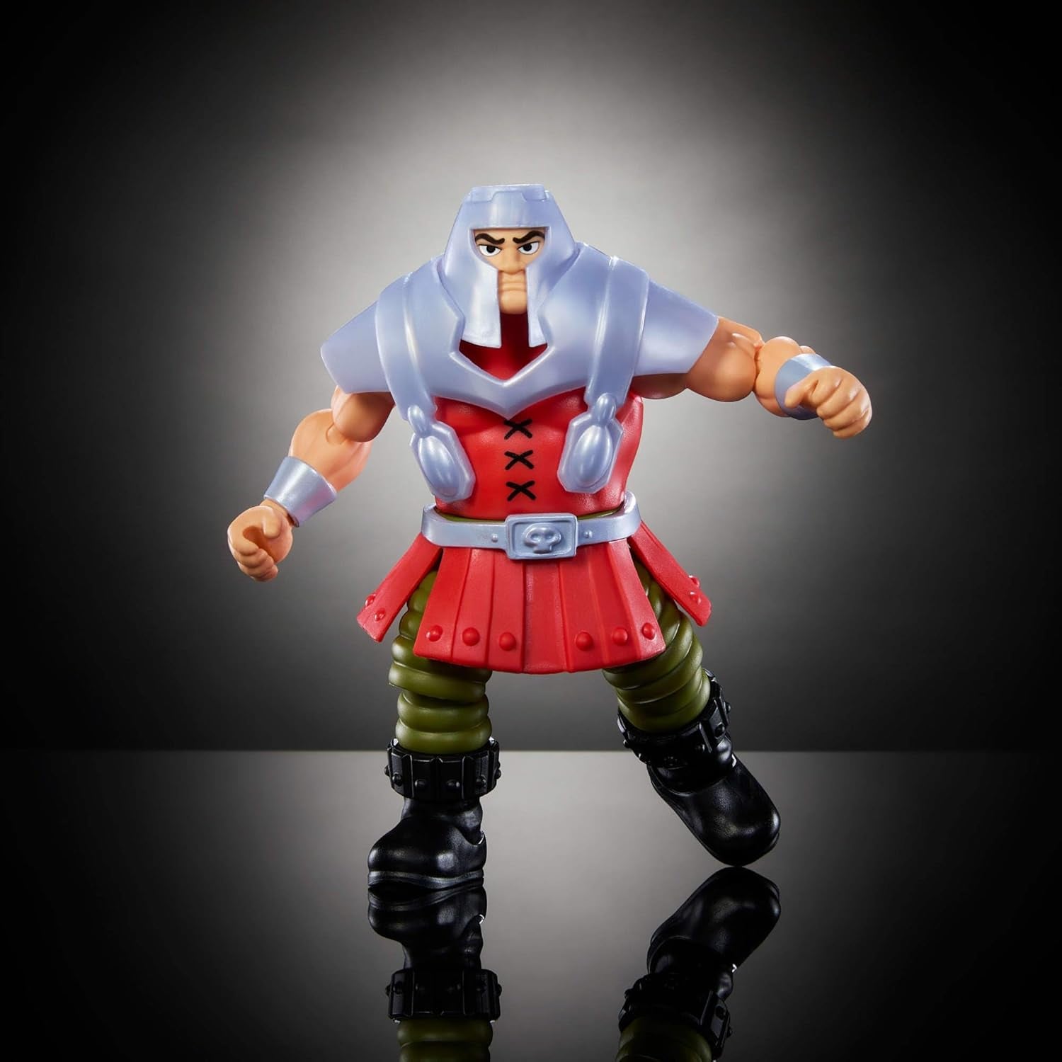 Figura de acción de Masters of the Universe Origins Ram Man de la colección Cartoon, aprox. Figura MOTU Ram 14cm de altura TV años 80 Diseño detallado y accesorios JBM77 Figuras de acción Naty Shop