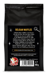 Caffeefee Belgian Waffles Bohnen, 250 g, Röstkaffee aromatizado