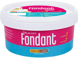 DECOCINO fondant blanco - paquete económico de 7 kilogramos - ideal para decorar tartas, tartas, cake pops - pasta de azúcar vegana y sin lactosa Naty Shop 1 kg