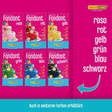 Manta de fondant enrollada blanca DECOCINO - 300g - manta de fondant lista para usar para cubrir y decorar tartas y cupcakes - sin gluten y vegana (pack de 2) Naty Shop Sugarpaste