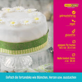Manta de fondant enrollada blanca DECOCINO - 300g - manta de fondant lista para usar para cubrir y decorar tartas y cupcakes - sin gluten y vegana (pack de 2) Naty Shop Sugarpaste
