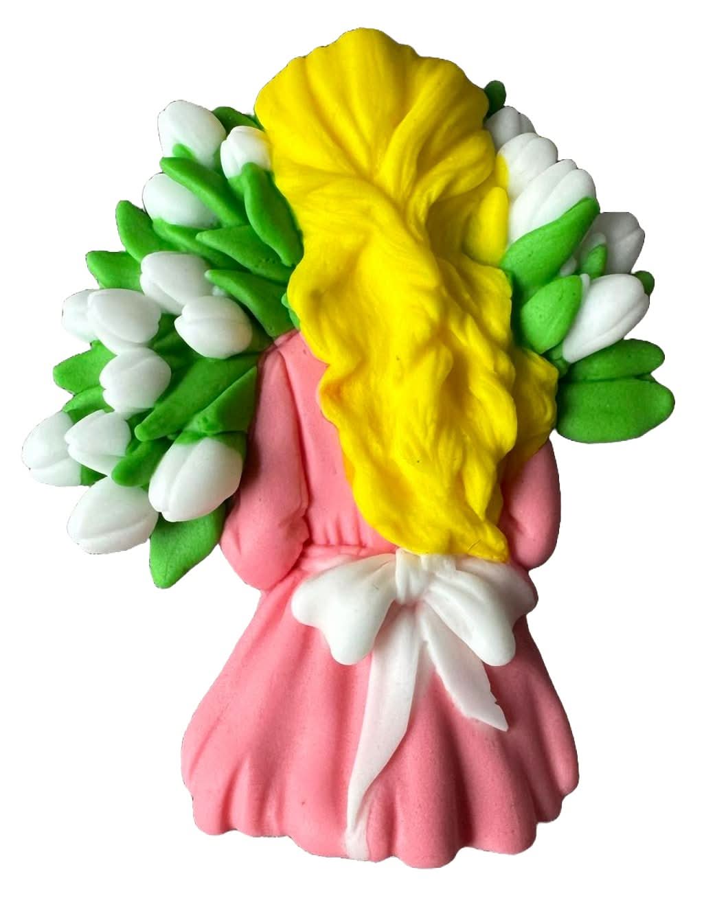 Decoración de azúcar comestible, Bella Dama Decoraciones de Pasta de Azúcar Nati Shop