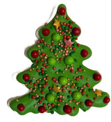 Decoración de azúcar comestible, árbol de Navidad Nati Shop