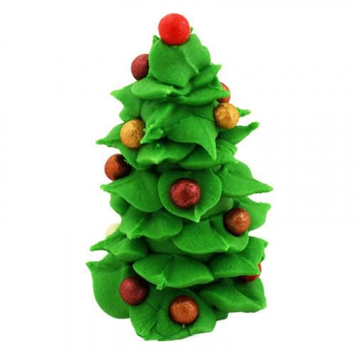 Decoración de azúcar comestible, árbol de Navidad Nati Shop