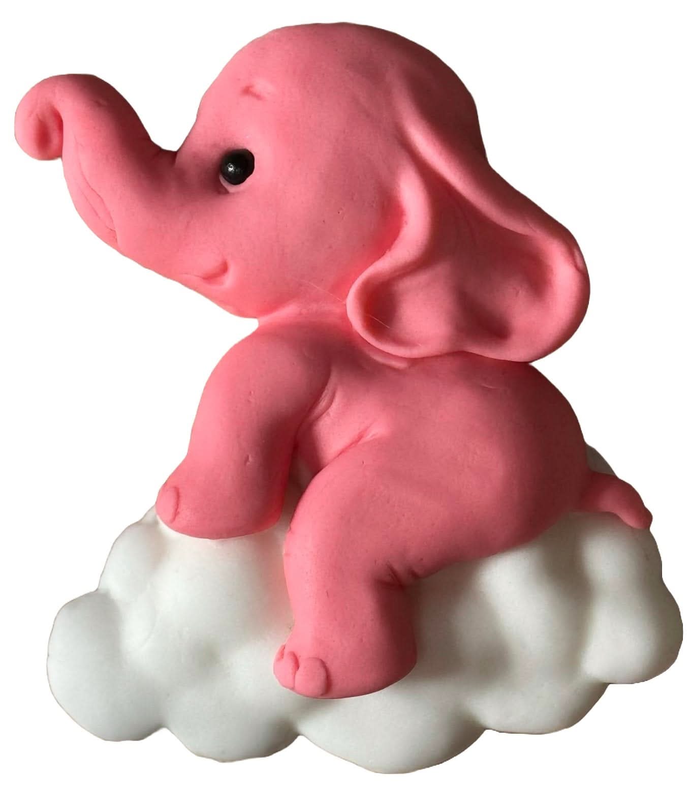 Decoración de azúcar comestible, Elefante Decoraciones de pasta de azúcar Nati Shop