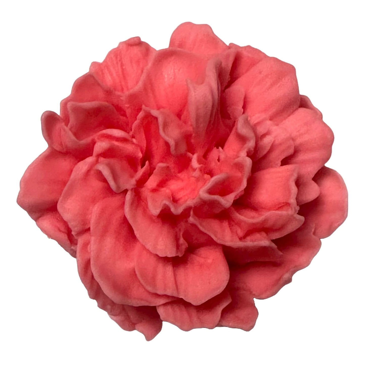 Decoración de azúcar comestible, Clavel rosa Decoraciones de Pasta de Azúcar Nati Shop