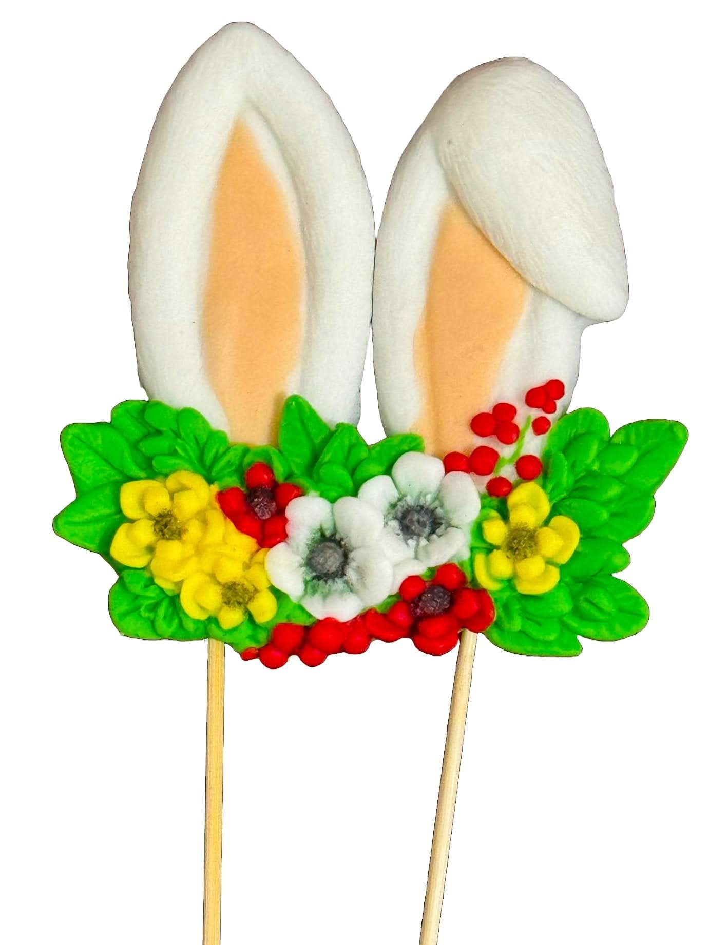 Decoración de azúcar comestible, Decoraciones de conejitos de Sugar Paste Nati Shop