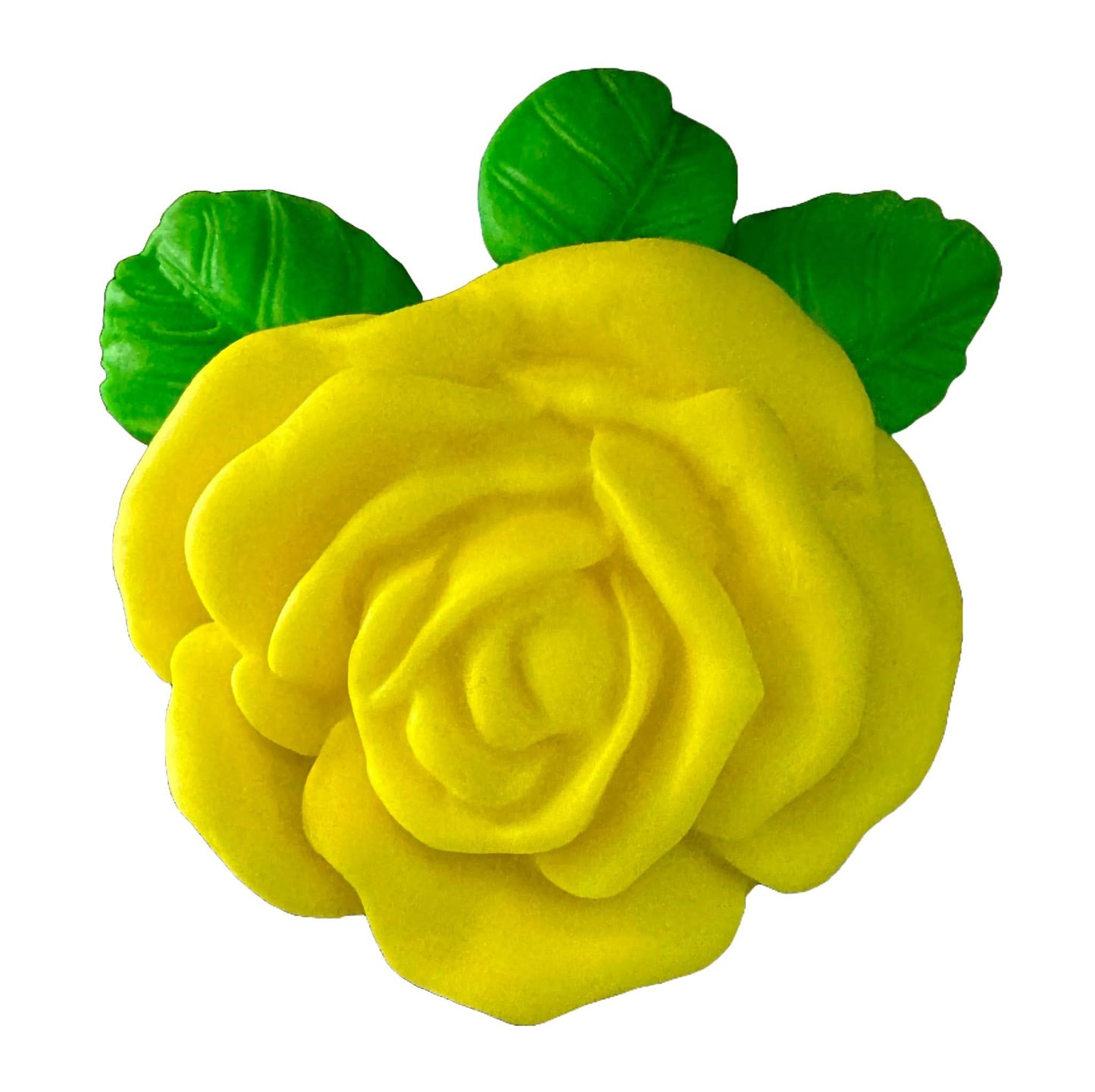 Decoración de azúcar comestible, Decoraciones de rosas amarillas de Sugar Paste Nati Shop
