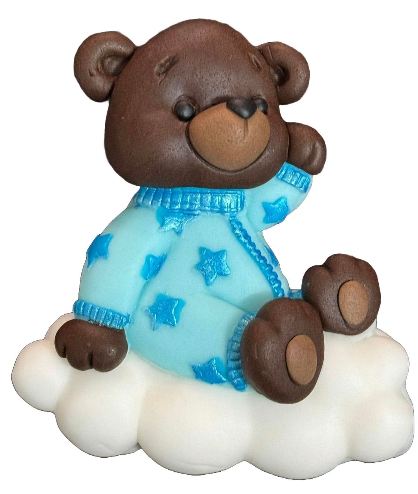 Decoración de azúcar comestible, Oso en la nube Decoraciones de Pasta de Azúcar Nati Shop