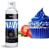 Color alimentario en gel – Color alimentario en gel altamente concentrado para pasteles, hornear, huevos de Pascua, bebidas – Color alimentario sin azúcar para fondant, glaseado, limo, decoración de pasteles (terciopelo rojo, 150 g)