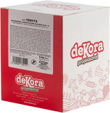 dekora - Flor Gigante 12,5 cm - Dalia de Otoño - Sin Gluten, Sin Lactosa, Vegano - Decoración de Tartas para Bodas, Cumpleaños y Postres - Fácil de Usar Naty Shop Pasta de Azúcar