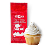Dekora - Pasta de azúcar blanca fondant 150g - Perfecta para decoración de tartas y repostería - Sin gluten ni lactosa - Sabor vainilla - Suave, flexible y fácil de moldear para decoraciones creativas Naty Shop Pasta de Azúcar Blanca