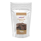 Dekozauber24 gotas de cobertura, blanca, 500g, con sabor a chocolate blanco y vainilla, chips Deco Melts, aptas para microondas, para cake pops, tartas, tartas, goteo o glaseado Naty Shop Pasta de azúcar moreno