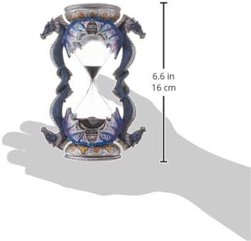 Design Toscano Estatua Reloj de Arena con decoración gótica, poliresina, a todo color, 15 cm Estatuillas y esculturas Naty Shop