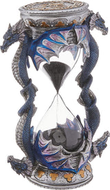 Design Toscano Estatua Reloj de Arena con decoración gótica, poliresina, a todo color, 15 cm Estatuillas y esculturas Naty Shop Reloj de Arena Individual