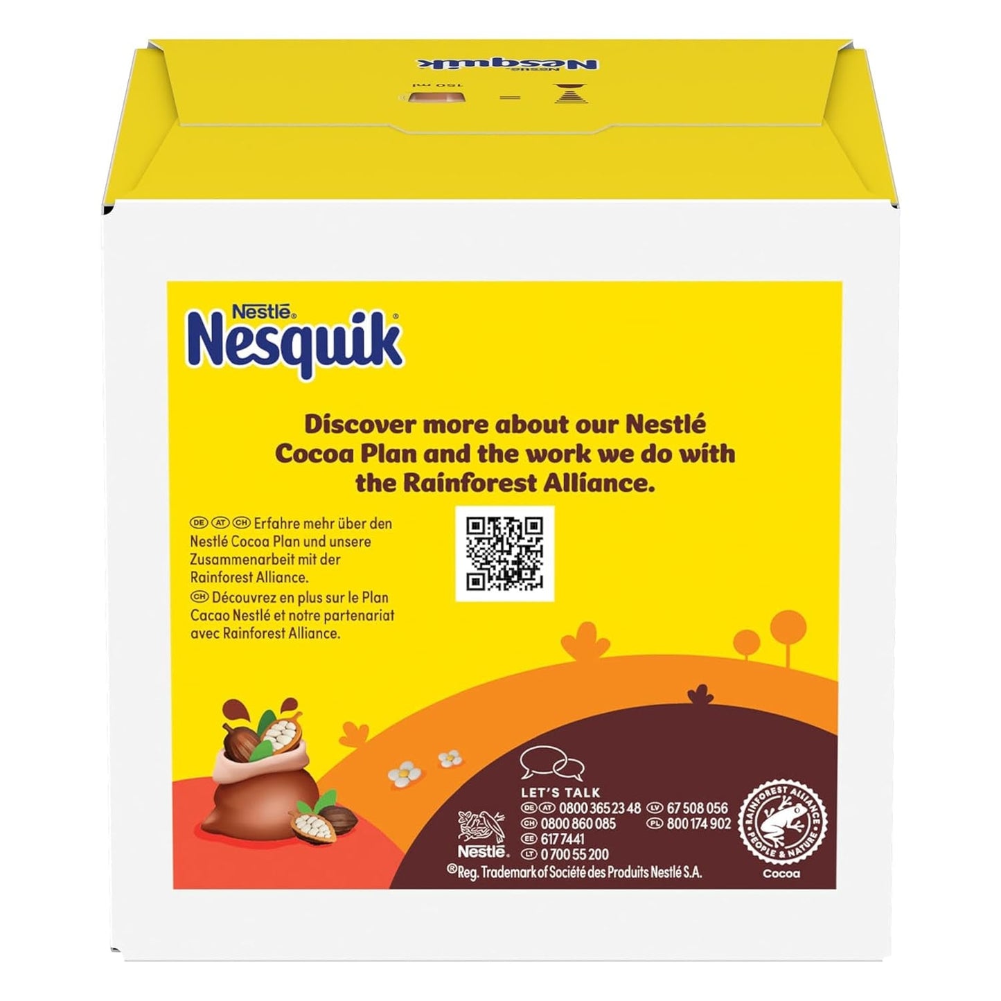 NESCAFÉ DOLCE GUSTO NESQUIK Kakaokapseln Paquete de 3 (3 x 16 Kapseln)