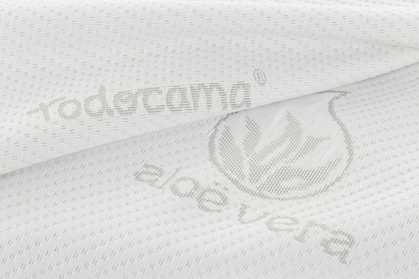 Todocama - Almohada viscoelástica, aloe vera, 2 piezas, 70 cm, blanca Naty Shop almohadas estándar