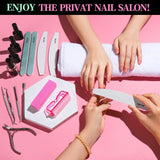 FANDAMEI Set de manicura, Buffer Für Nägel, Nagelfeile 100/180, Nagelfeilen Für Gelnägel, Nagelhautschieber, Buffer Für Gelnägel, Feilen Für Gelnägel, Nagelzange, Nagelfeilen Set, Maniküre & Pedicure Set
