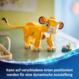 LEGO Ç€ Disney Simba, el cachorro del rey león, juguete de construcción para niños, set de juego de fantasía con la figura del león, genial idea de regalo para niñas y niños a partir de 6 años, juguete para niños 43243 Juegos de construcción Beuche den LEGO-Store
