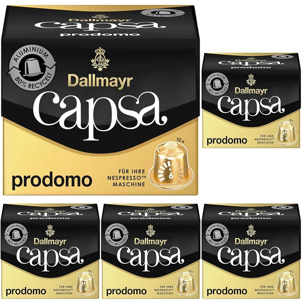 Cápsula Lungo Prodomo 10 Cápsulas (Packung mit 5)