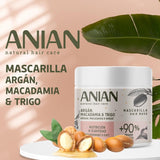 ARGÁN nutrición y suave mascarilla 350 ml Mascarilla capilar Naty Shop