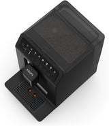 Krups EA897B Evidence ECOdesign Cafetera espresso automática, función automática espresso y capuchino, tecnología Quattro Force, vasos de leche one-touch, 8 presintonías, sistema de leche, 1450W