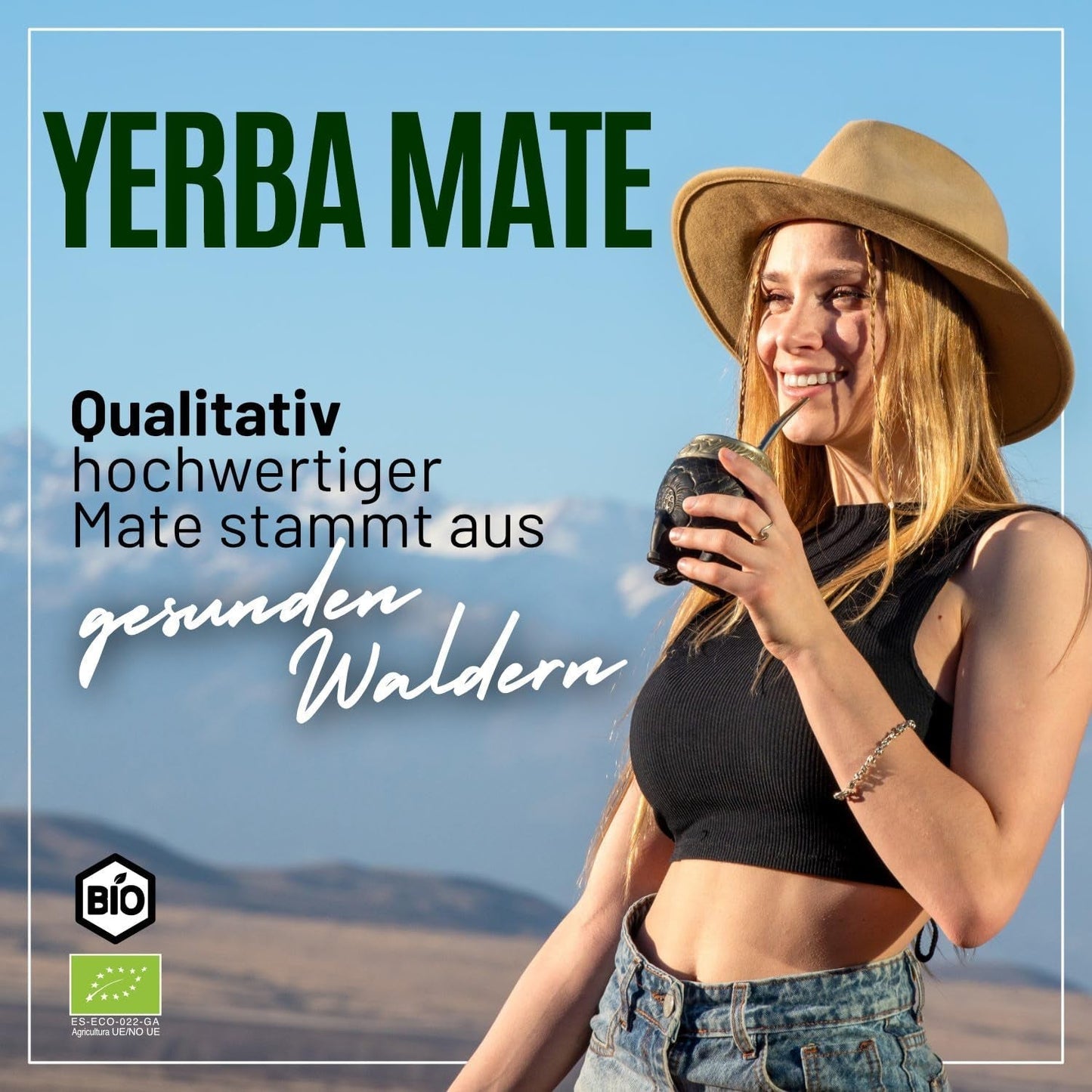 VITSTORM® Slim Tea Cardamomo – Té Yerba Mate BIO – Té detox y diurético – 100G