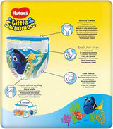 Pañales desechables para nadar Huggies Little Swimmers, talla 2-3 - 36 bragas en total