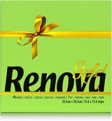 Servilletas de papel Renova, dorado, verde, 40 unidades