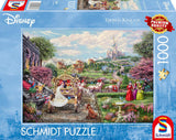 Schmidt Spiele 58038 Disney Cenicienta Felices para siempre Thomas Kinkade Rompecabezas 1000 piezas Multicolor Puzzle Naty Shop Título predeterminado