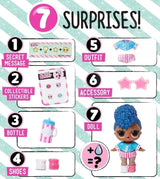 LOL Surprise Glitzer Series - Glitzer-Puppen im 12er-Pack - Más de 80 sorpresas con Puppen, atuendos, accesorios y más - Spielzeug mit Wasserüberraschung - Für Mädchen und Jungen ab 4 Jahren