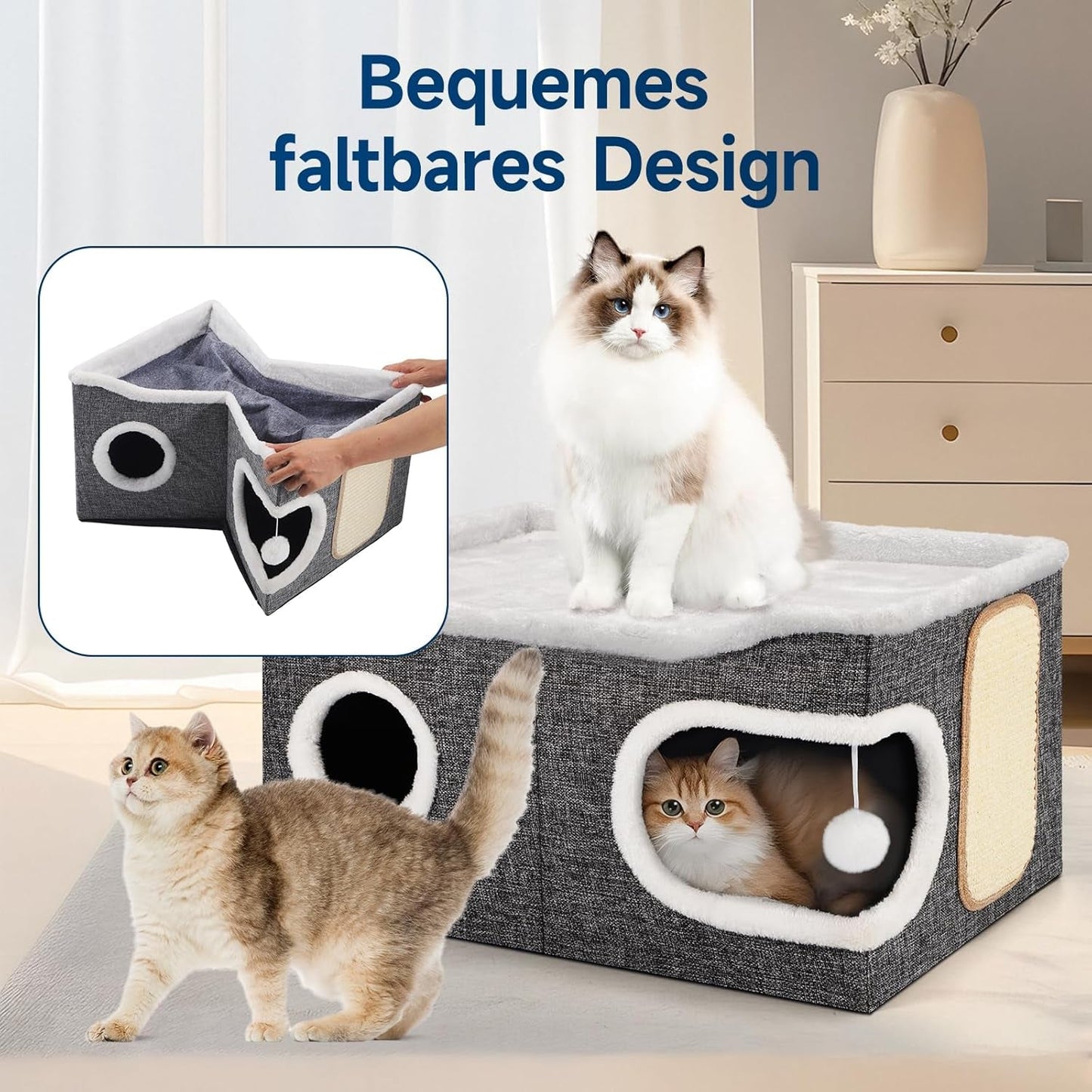 Mantas y Muebles, Mascotas, Casas y Cuevas, Gatos, Camas para gatos, Gatos - camas, colchones