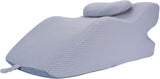 Almohada de lectura para cama y sofá, almohada de plumas, almohada de espuma viscoelástica, almohada para dormir de lado, almohada ergonómica de apoyo para la espalda para leer y mirar televisión