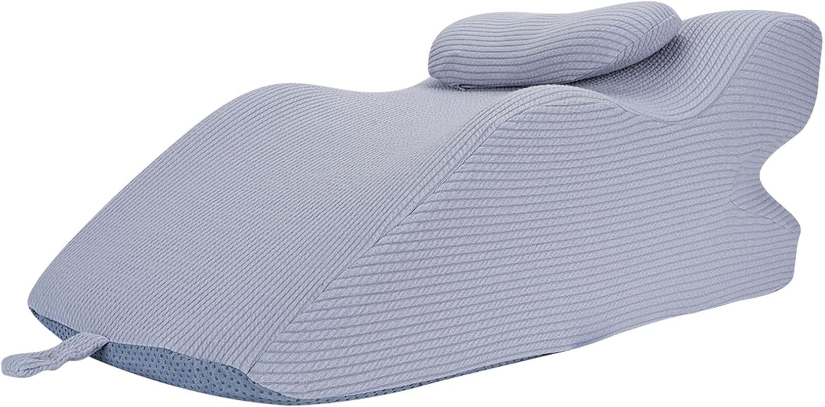 Almohada de lectura para cama y sofá, almohada de plumas, almohada de espuma viscoelástica, almohada para dormir de lado, almohada ergonómica de apoyo para la espalda para leer y mirar televisión