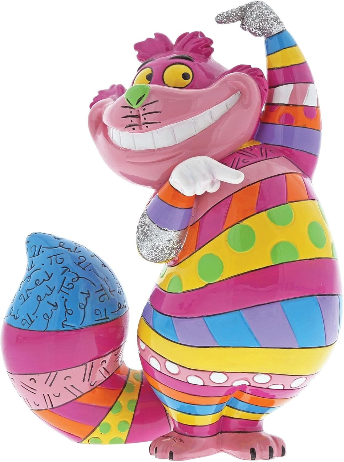 Figura Gato Cheshire Disney Britto Collection, Estatuillas y esculturas de colores Naty Shop