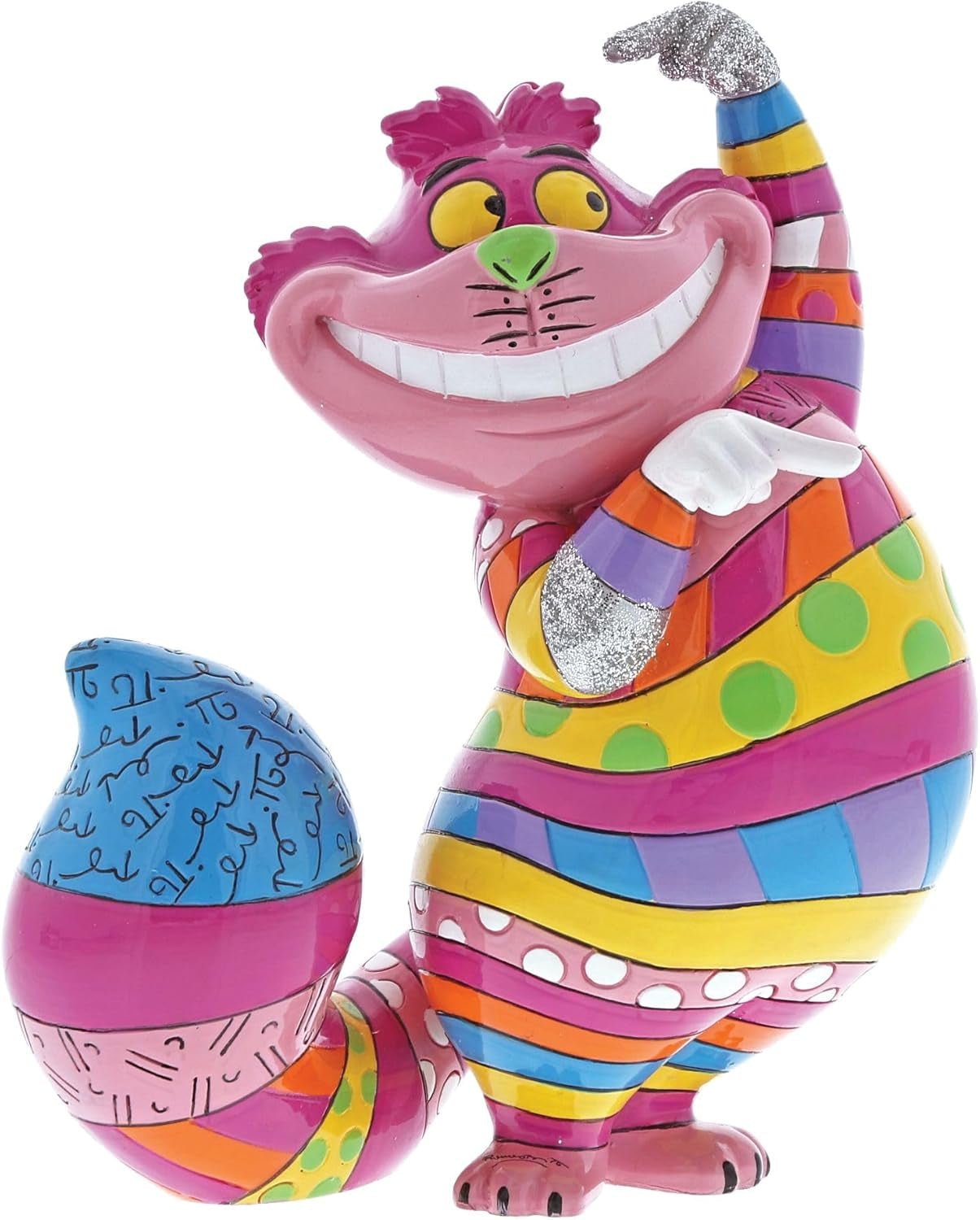 Figura Gato de Cheshire Disney Britto Collection, figuras y esculturas de colores Naty Shop Título predeterminado