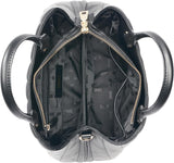 DKNY Chain Lexington Park Medium Logo Chain Satchel, Negro / Dorado, Talla única Mujer Naty Shop